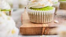 Matcha Coconut Cupcakes