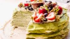 Matcha Crepe Cake