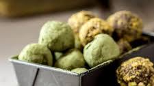 Matcha Dark Chocolate Truffles