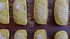 Matcha Green Tea Shortbread Cookies