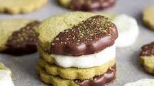 Matcha Green Tea Shortbread Cookies