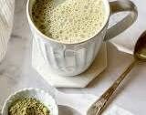 Matcha Latte low carb and refined sugar free