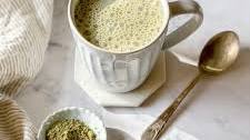 Matcha Latte low carb and refined sugar free