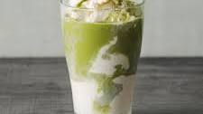 Matcha Milkshake with Almond Milk