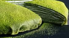 Matcha Mille Crepe Cake