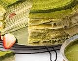 Matcha Mille Crepe Cake Recipe