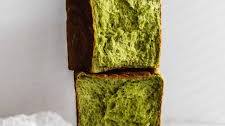 Matcha Shokupan (Japanese Milk Bread)