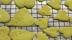 Matcha Shortbread Cookies