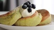 Matcha Souffle Pancakes