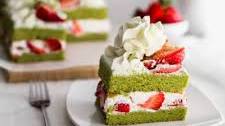 Matcha Strawberry Shortcake