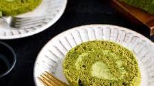 Matcha Swiss Roll (Roll Cake)