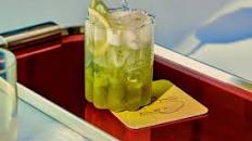 Matcha Whiskey Highball