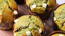 Matcha and White Chocolate Muffins
