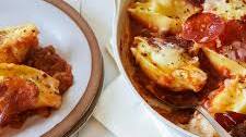 Meat Lovers' Pizza-Stuffed Shells