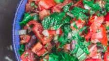 Mediterranan-Style Homemade Salsa Recipe