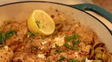 Mediterranean Chicken & Olives Skillet
