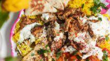 Mediterranean Chicken Rice Bowls