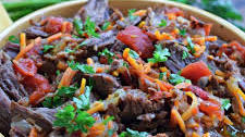 Mediterranean Instant Pot Shredded Beef
