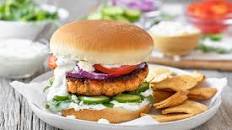 Mediterranean Salmon Burgers