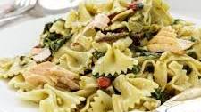 Mediterranean Salmon Pasta
