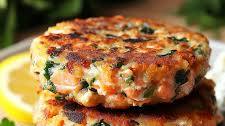 Mediterranean Salmon Patties