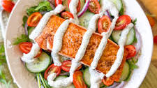 Mediterranean Salmon Salad