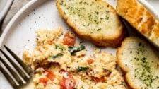 Mediterranean Scrambled Eggs