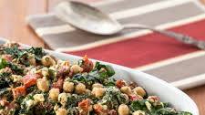 Mediterranean Spinach and Bean Salad