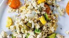 Mediterranean Tofu Scramble