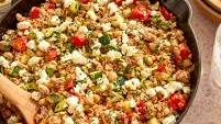 Mediterranean Turkey Skillet