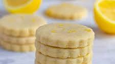 Melt-In-Your-Mouth Lemon Shortbread Cookies