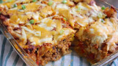 Mexican Black Bean Lasagna