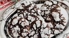 Mexican Chocolate Crinkle Cookies