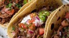 Mexican Shredded Beef Tacos