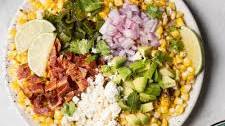 Mexican Street Corn Salad with Creamy Chipotle Honey Dressing