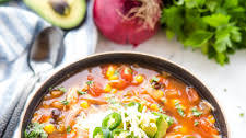 Mexican Tortilla Soup (Sopa Azteca Receta)