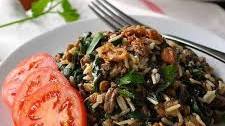 Middle Eastern Lamb and Lentil Rice Pilaf