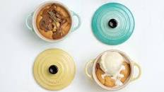 Mini Cocotte Cookies with Ice Cream