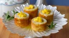 Mini Mango Drizzle Cakes