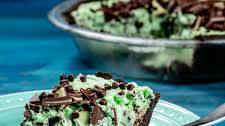 Mint Chocolate Chip Pie