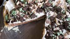 Mint Chocolate Pudding Pie