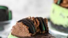 Mint Oreo Cheesecake