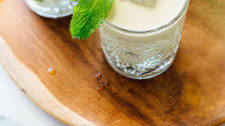 Minty Iced Matcha Latte