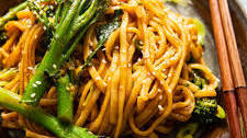 Miso Noodles with Tenderstem Broccoli