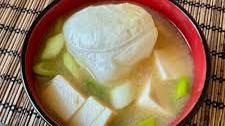 Miso Soup with Mochi