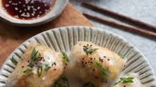 Miso Vegetable Rice Paper Dumplings