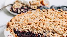 Mixed Berry Crumble Pie (Vegan + GF)