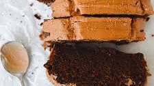 Mocha Loaf Cake with Coffee Glaze