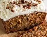 Moist Carrot Cake Loaf