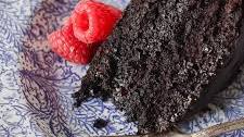 Moist Dark Chocolate Cake